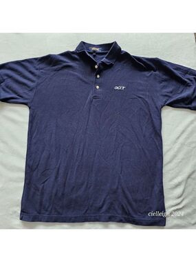 *4 for $25* Acer Mens Navy Polo Shirt